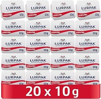 Spreadable Butter Portions Unsalted 20 x 10g