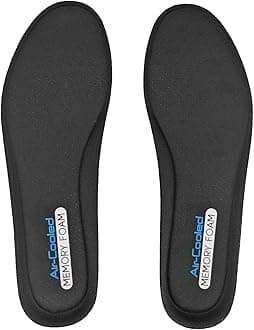 Replacement Shoe Insoles for Men's Shoes, Memory Foam Footwear Inserts for Comfortable Light-Weight and Cushion Shock Absorbing (US Men8-EU41)