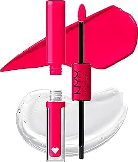 Nyx Professional Makeup Lip Gloss, High Pigment, Long Lasting Lip Shine, No Transfer, Shine Loud, 14 Lead Everything