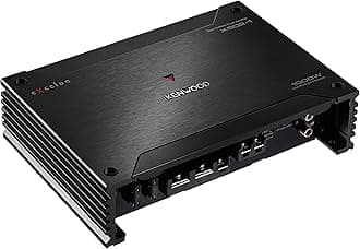 KENWOOD X502-1 300W X-Series Class D Mono-Channel Power Amplifier, 4Ω Stable