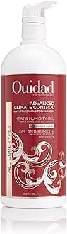 Advanced Climate Control Heat & Humidity Stronger Hold Gel Travel Size - 33.8 fl oz, Anti-Frizz Nano Technology, Styling Gel, Prevents Flyaways & Frizz, Crunch-free Hold, For All Curl Types