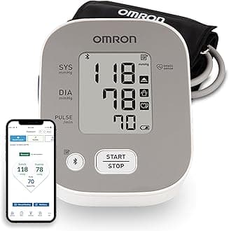 OMRON Bronze Upper Arm Blood Pressure Monitor, Clinically Validated, Medical Grade, Connects to OMRON app for Unlimited Readings, Blood Pressure Machine with Bluetooth Wireless Technology