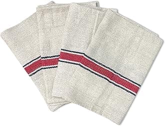 G 1 Cotton Floor Cleaning Duster/Cloth/Mop/Pocha (Off White, Large Size, 22 inch x 22 inch) - Pack of 6,400 tc