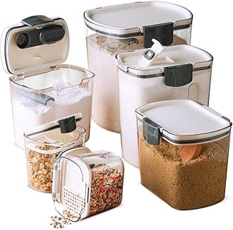 Progressive Food Storage Containers Set - 6-Pieces