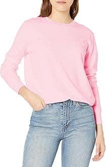 QUALFORT Women's Sweaters Long Sleeve Soft Lightweight Basic Knitted Pullover Sweater