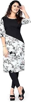 MS VHCK ENTERPRISE Crepe Kurtis for Women 3XL 4XL 5XL 6XL