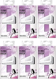 Areon Clima Air Freshener Home Conditioner Wellness Multi Pack Set of 6