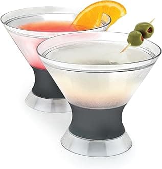 Martini FREEZE Cooling Cups (set of 2) by HOST