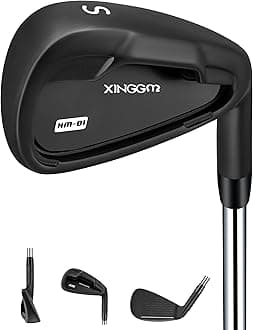XM-01 Individual Golf Irons or Golf Irons Set - Premium Men Golf Club Iron with Steel Shaft for Right Hand Golfers Stiff Flex