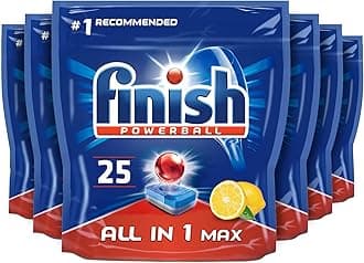 All in 1 Max 150 Dishwasher Tablets Lemon (Pack of 6)