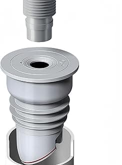 Washing Machine Drain Hose Seal, Anti-Odor Floor Drain Plug Sewer Pipe Seal Ring Sealing Cover, Washing Machine Sealing Plug (1, S: 35-40MM)