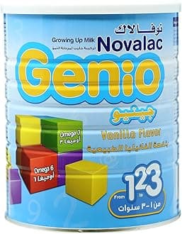 Genio Baby Food Formula,Vanilla Flavor For 1, 3 Years, 800G
