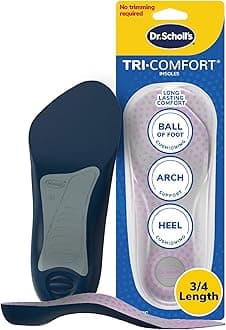 Comfort Tri-Comfort Insoles For Women,1 Pair,Size 6-10,Pack of 1