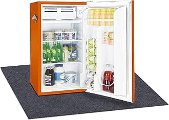 Refrigerators Mat, Protective Floor，Absorbent/Waterproof – Protects Refrigerator，Under Multifunctional Home Appliance mat， Household Equipment Mat，Washable (24inches x 36inches)