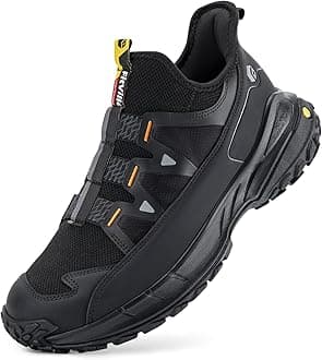 FitVille Extra Wide Sneakers for Men Slip-on Shoes, Soft Comfortable Mens Running Shoe, Slip Resistant Hiking Walking Shoes with Arch Support & Wide Toe Box