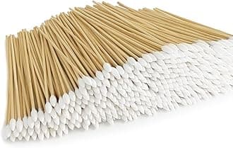 500 ct Gun Cleaning Swabs - Lint-Free Pointed Tip Cotton Swabs for Precision Cleaning - Durable Long Tips for All Guns - Multi-Use and Customer