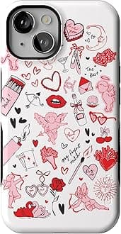 Casely iPhone 14 Case | Cupid's Touch | Collage | Compatible with MagSafe | Bold Protective Design