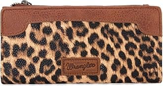 Wrangler Minimalist Wallet for Women Credit Card Wallet Ladies Travel Wallets Monederos de Mujer Card Cases & Money Organizers with Smooth Zippers for Women