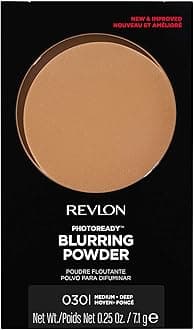 PhotoReady Blurring Face Powder Makeup, Longwear, Light-Medium Coverage with Flawless Finish, Shine & Oil-Free, 030 Medium Deep, 7.1 g