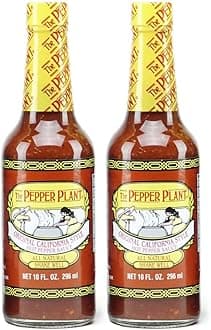LIPONTAN The Pepper Plant Hot Sauce, Original, 10 Oz (Pack of 2)