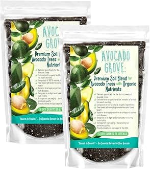 Avocado Tree Soil – Premium Organic Potting Mix for Avocado Trees | Tailored pH & Organic Nutrients | Fast-Draining & Moisture-Retaining | Indoor & Outdoor Use (10 QUARTS)