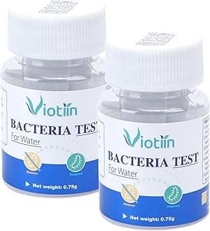 2.5 Pack E. Coli & Coliform Bacteria Water Test Kit - EPA Approved Water Quality Test for Well, Tap, Pool, Lake, and Drinking Water
