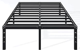 18 Inch Full Bed Frame - Sturdy Platform Bed Frame Metal Bed Frame No Box Spring Needed Heavy Duty Full Size Bed Frame Easy Assembly Strong Bearing Capacity, Under Bed Storage