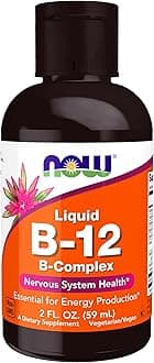 Supplements, Vitamin B-12 Complex Liquid, Energy Production*, Nervous System Health*, 2-Ounce