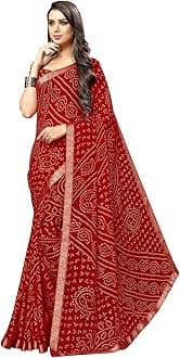 SIRILWomen's Chiffon Saree With blouse