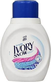 Snow Liquid Laundry Detergent, 25 Ounces, 16 Loads