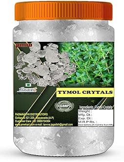 Pmw Thymol Crystals Ajwain Ki Phool Joni Guti Yamani Ajamo Vamu Puvvu Loose Packed (250 g)