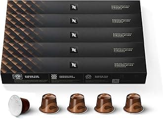 Cioccolatino Barista Creations Roasted Coffee Capsules, Original Line, 10 capsules in 1 Sleeve - Pack of 5 Sleeves