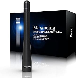 MAXRACING Short Aluminum Car Antenna Compatible with 2015-2021 Colorado