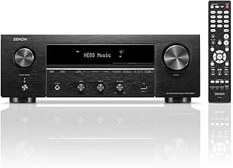 Receiver DRA-900H - 2-Channel Stereo Network Receiver - 100W/Ch. Hi-Fi Amplification, Built-in HEOS, HDCP 2.3 Processing with ARC/eARC Support, Dolby Vision, HLG, Dynamic HDR