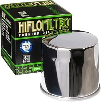 HF138C Chrome Standard Premium Oil Filter, Single