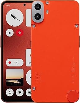 CMF Phone 1 8+128GB - Unlocked smartphone with 50 MP Sony rear camera with Ultra XDR, 6,67" Super AMOLED display and Nothing OS 2.6 - Orange