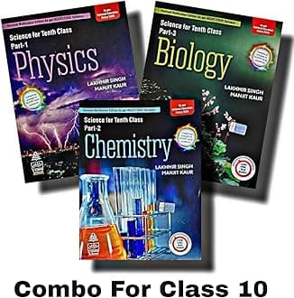 Lakhmir Singh Class 10 Science (Biology, Physics, Chemistry) - Examination 2022-23 Perfect Paperback