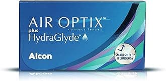 ALCON Air Optix Plus Hydraglyde - Monthly reusable contact lenses(-4.50, Spherical, Pack of 6) | From Alcon.