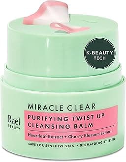 Miracle Clear Facial Cleanser – Makeup Remover, Daily Face Wash, Gentle Deep Pore Cleansing Korean Skin Care for Oily & Combination Skin (Cleansing Balm, 1.69 fl. oz)