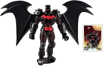McFarlane Toys DC Multiverse Batman: Hellbat Suit Action Figure, Multicolored