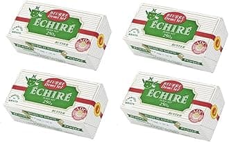 French Echire Butter, Salted - 4 packs x 8.8 oz