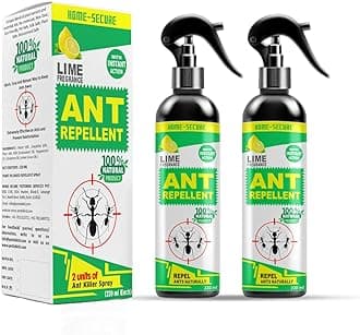 Ant Repellent Spray 220 ml, natural herbal repellent spray made with plant oils | Safe for pets, babies, skin | Chemical Free, eco-Friendly (Pack of 2)