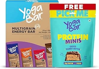 Energy 350g Protein Bar Variety Pack of 10 (35g each) | Protein Minis, 4g Protein Bar Pack of 7 (Free) |