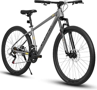 Mountain Bike 24/26/27.5 Inch, Dual Full Suspension Mountain Bike, Birthday New Year Gifts for Mens Womens Bicycles Go to School/Work, 21-Speed Aluminum/Steel Snow Bicycles