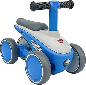The Moon Brand Dasher Kids Balance Bike Kids cycles for 13 years, Toddlers Trike for Indoor Outdoor play, Kids First Birthday Gifts – Blue