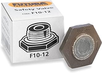 FUTURA Hawkins F10-12 Safety Valve for Hard Anodized Pressure Cookers, Aluminum, Black, S