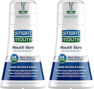 Mouth Sore Zinc Activated Oral Rinse 10.82oz, 2 Pack