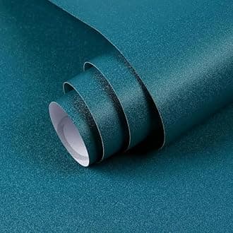 Green Wallpaper for Wall Sticker for Home,Office 45.5x305cm 14 SQFT Sticker Peel and Sticker Removable Self Adhesive Waterproof (Pack of 1)