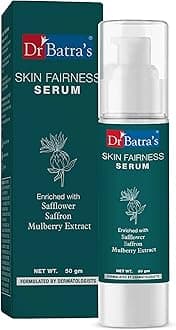 Dr Batra's Skin Fairness Serum, For Bright Skin & Complexion, Glowing & Healthy Skin, Silicone & Hydroquinone free, Suitable for all skin (50 ml)
