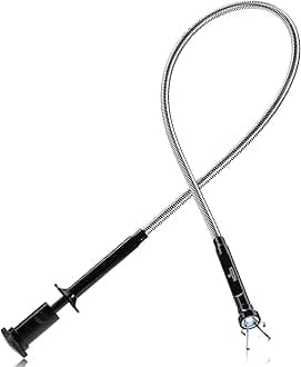 NoCry Magnetic Flexible Claw Grabber Pickup Tool with Bright LED Light - 27.7in Long Magnetic Pickup Tool, Retractable Claw Grabbing Tool, Magnetic Grabber Tool with 5lb Pull Strength Pick Up Tool